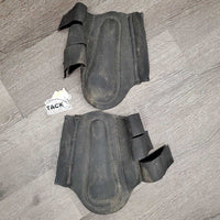 Neoprene Closed Front & Hind Boots, velcro *gc, dirty, stained, rubs