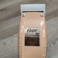 Single Speed Ear Trimmer Clippers, blades, cover, box, brush, manual *gc, older, clean, SOUND GOOD, WORK

