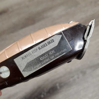 Single Speed Ear Trimmer Clippers, blades, cover, box, brush, manual *gc, older, clean, SOUND GOOD, WORK