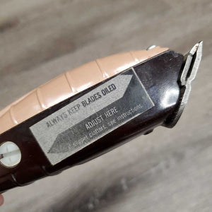 Single Speed Ear Trimmer Clippers, blades, cover, box, brush, manual *gc, older, clean, SOUND GOOD, WORK