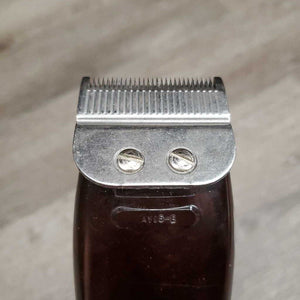 Single Speed Ear Trimmer Clippers, blades, cover, box, brush, manual *gc, older, clean, SOUND GOOD, WORK