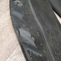 JUNIORS Micro Suede Half Chaps, bag *vgc/gc, mnr dust/dirt, rubs & fading
