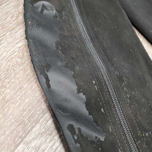 JUNIORS Micro Suede Half Chaps, bag *vgc/gc, mnr dust/dirt, rubs & fading