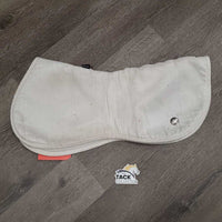 Half Pad COVER ONLY *gc, dingy, mnr hair, dirt, stains, creased, puckers
