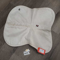 Half Pad COVER ONLY *gc, dingy, mnr hair, dirt, stains, creased, puckers
