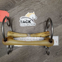 Complex Spaced Double Mouth Gag Bit *gc, oxidization, stained, older, cracked
