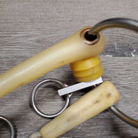 Complex Spaced Double Mouth Gag Bit *gc, oxidization, stained, older, cracked
