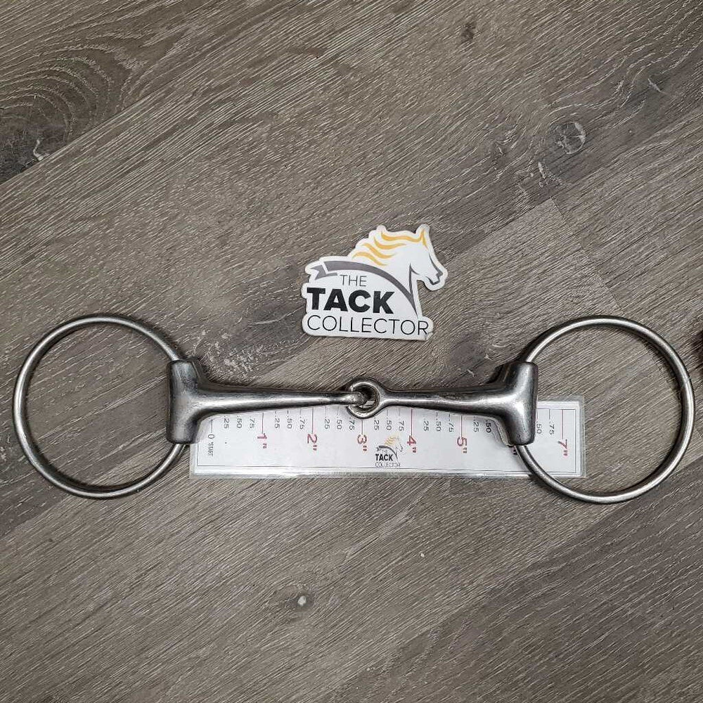 Med Hvy Pinchless Loose Ring Snaffle Bit *gc, clean, scuffs, scratches