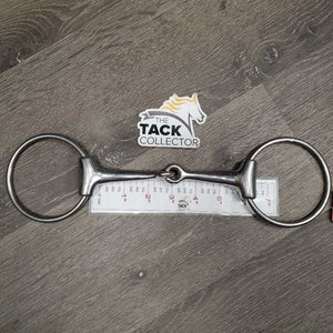 Med Hvy Pinchless Loose Ring Snaffle Bit *gc, clean, scuffs, scratches