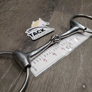 Med Hvy Pinchless Loose Ring Snaffle Bit *gc, clean, scuffs, scratches