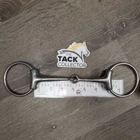 Thin Pinchless Loose Ring Snaffle Bit *gc/fair, rust spots, clean, scratches, residue
