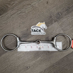 Thin Pinchless Loose Ring Snaffle Bit *gc/fair, rust spots, clean, scratches, residue