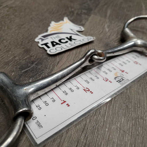 Thin Pinchless Loose Ring Snaffle Bit *gc/fair, rust spots, clean, scratches, residue
