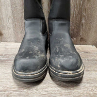 Pr Winter Riding Boots *gc, older, dirty, scuffed, puckered els, oxidization
