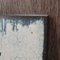 "Please Remove Your Boots" Light Wood Sign *gc/fair, stains, peeled spot, edge rubs
