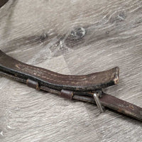 Rsd Noseband *No Flash, gc, clean, creased, dry, stiff, scraped edges

