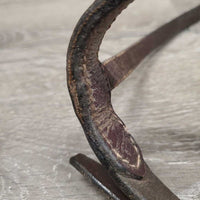 Rsd Noseband *No Flash, gc, clean, creased, dry, stiff, scraped edges
