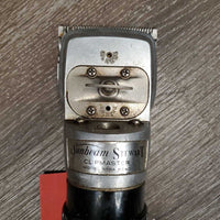 Single Speed Hvy Body Clippers, Blades *gc, older, clean, missing ground, broken teeth, WORK, SOUND GREAT
