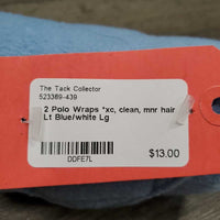 2 Polo Wraps *xc, clean, mnr hair