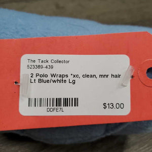 2 Polo Wraps *xc, clean, mnr hair