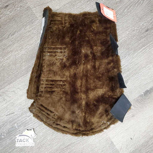 Front & Hind Shipping Boots, fleece lined *vgc, clean, hairy, older, stains