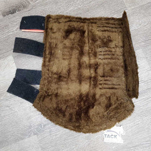 Front & Hind Shipping Boots, fleece lined *vgc, clean, hairy, older, stains