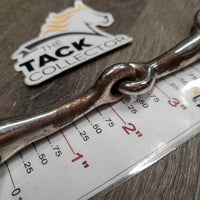 Med Western Loose Ring Bit *gc/fair, clean, peeled & rusty, scratches, chewed
