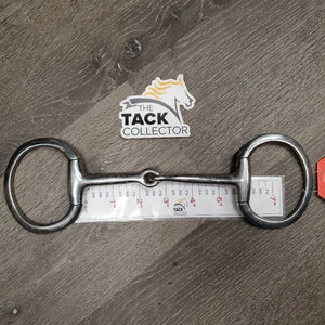 Thin Eggbutt Snaffle Bit *gc, clean, older, scale, stains, scratches