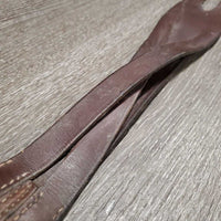 Balding Leather Girth *fair/gc, v.rusted, dirty, dry, older, chips, film, curled & rough edges
