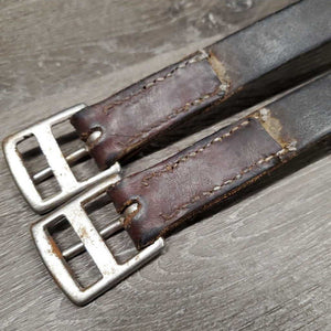 Balding Leather Girth *fair/gc, v.rusted, dirty, dry, older, chips, film, curled & rough edges