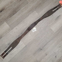 Balding Leather Girth *fair/gc, v.rusted, dirty, dry, older, chips, film, curled & rough edges