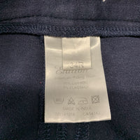 Hvy Cotton Full Seat Breeches *gc/fair, faded, older, threads, undone stitching
