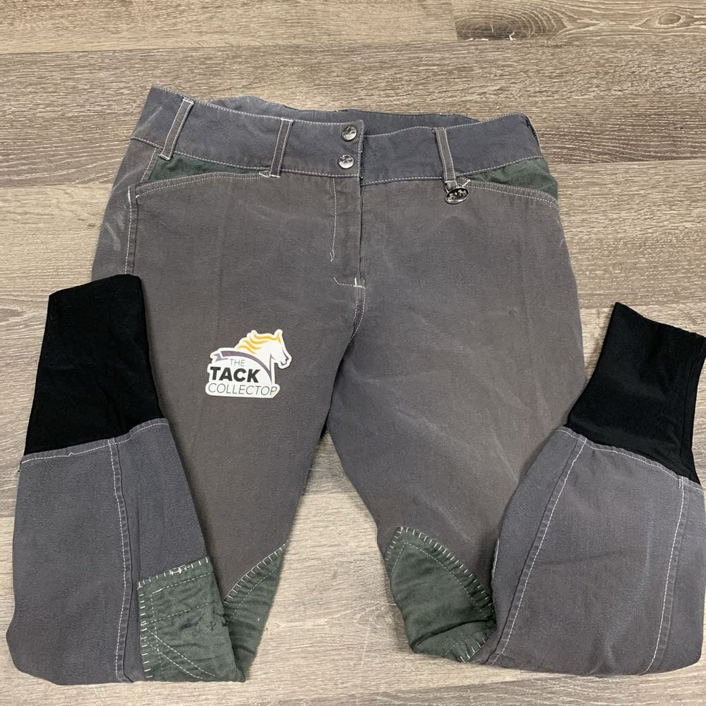 Euroseat Breeches *gc/fair, faded, puckered, stretched, snags, hole, undone stitching