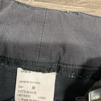 Euroseat Breeches *gc/fair, faded, puckered, stretched, snags, hole, undone stitching
