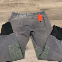 Euroseat Breeches *gc/fair, faded, puckered, stretched, snags, hole, undone stitching
