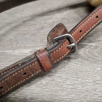 Rsd/Padded Figure 8 Noseband, Sheepskin *gc, clean, residue, tight keeper
