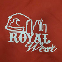 Light Cordura Tote Bag "Royal West" *xc, mnr dirt
