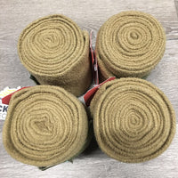 4 Polo Wraps *gc, hair, clean, v.hairy velcro
