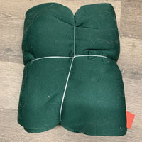 Fleece Cooler, embroidered, tail *gc, hair, mnr dirt, tear, pilly, snags
