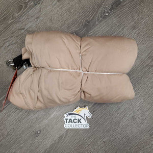 Lycra Body Slinky, 1 leg, 0 tail *gc, threads, pulled seams, mnr holes, loose velcro, stains, frays