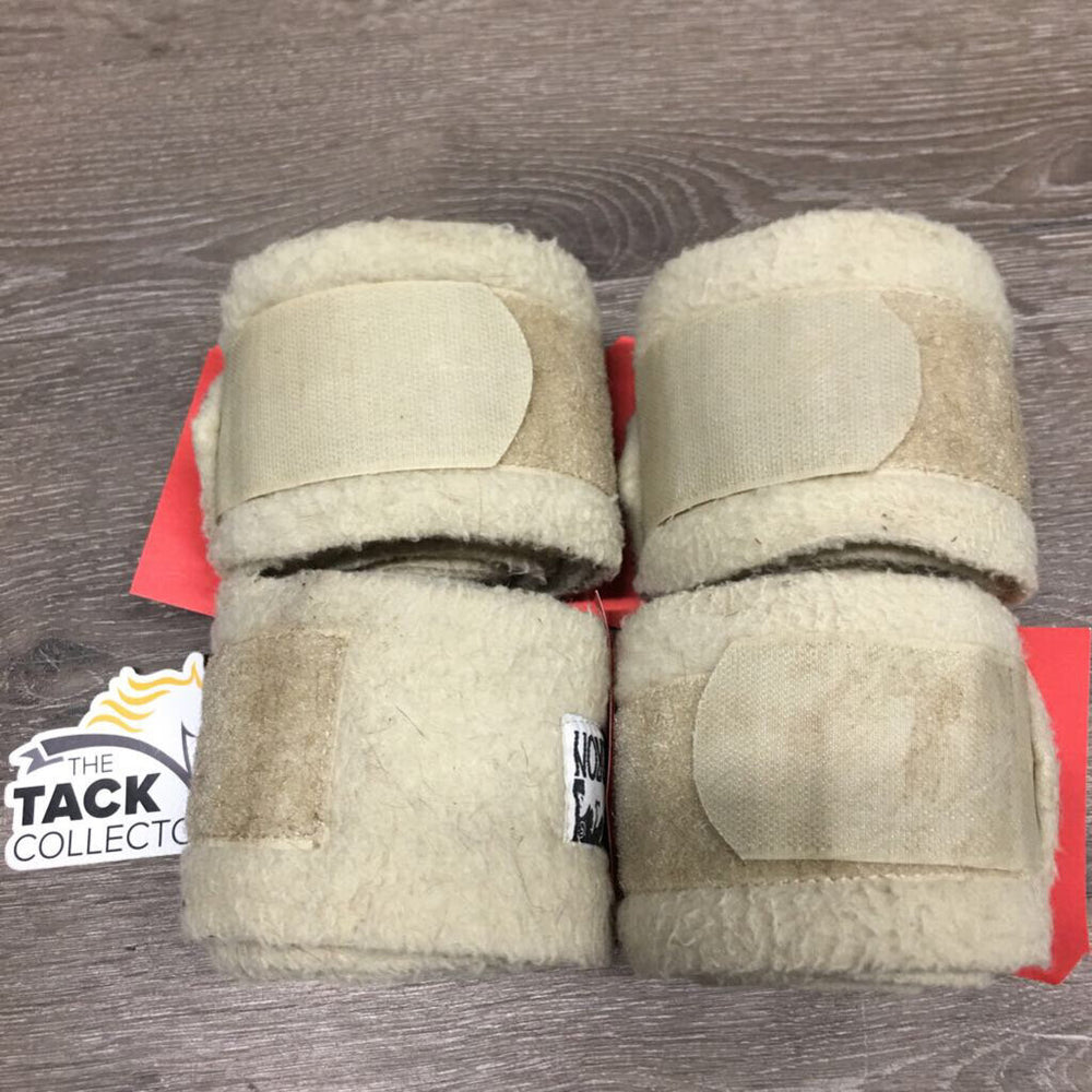 4 Polo Wraps *gc, clean, hairy, clumpy, hairy velcro