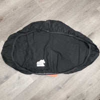 Cotton Jump Saddle Cover *gc, clean, faded, stretched elastic
