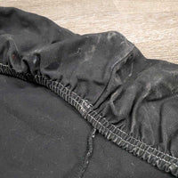Cotton Jump Saddle Cover *gc, clean, faded, stretched elastic
