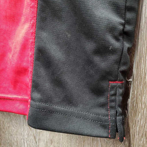 SS Polo Shirt, 1/4 Button Up *vgc, mnr stain?dirt