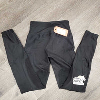Riding Tight Breeches, Pull on, Thigh Pockets *gc/fair, v.hairy, edges: rubs, pills & thin
