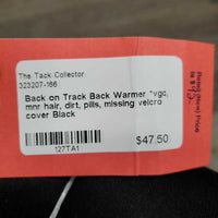 Back Warmer *vgc, mnr hair, dirt, pills, missing velcro cover
