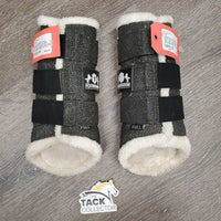 Closed Sparkley Boots, velcro, fleece *gc, dirty, hairy, stains, puckered & rubs, hairy velcro
