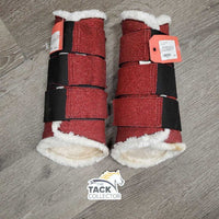 Closed Sparkley Boots, velcro, fleece *gc/vgc, dirty, hairy, stains, clumpy