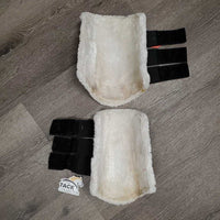 Closed Sparkley Boots, velcro, fleece *gc/vgc, dirty, hairy, stains, clumpy
