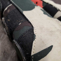 Closed Hind Boots, velcro, fleece *vgc, dirty, hairy, mnr frayed edges
